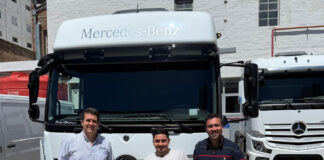 Nuevo objetivo cumplido: Flamante adquisición de un camión Mercedez Benz