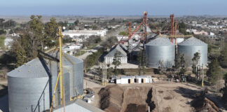 Así avanza la mega obra de reacondicionamiento de la planta de acopio